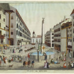 La place du Molard vers 1794 - C. Geissler