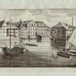 Le port du Molard vers 1744 - coll. MAH