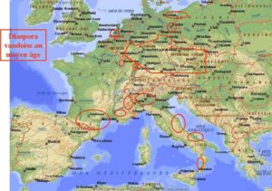 La diaspora vaudoise au Moyen-âge - © www.info-bible.org