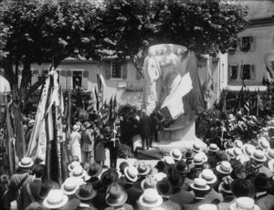 Inauguration du Monument des Communes Réunies © MAH, Centre d’iconographie genevoise