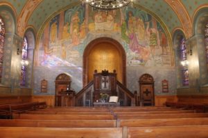 Intérieur du temple de Carouge