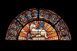 L’agneau glorifié, Charles Wasem d’après carton d’Eric Hermès