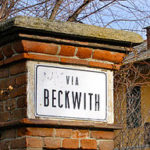 Plaque Beckwith à Torre Pellice