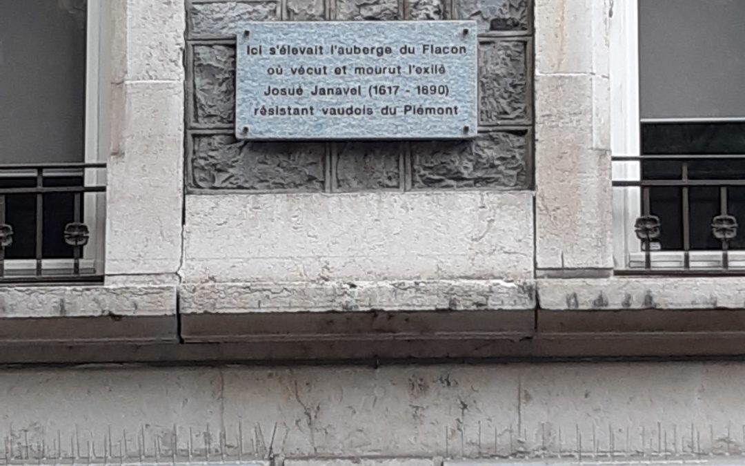 1er décembre 2017 – Dévoilement de la plaque Janavel